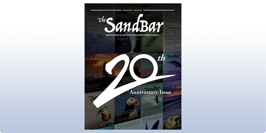 The SandBar - 20th Anniversary Issue