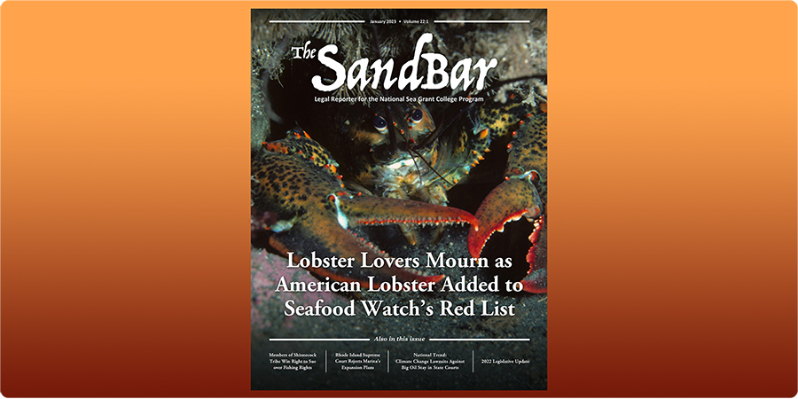 The SandBar - January 2023 cover